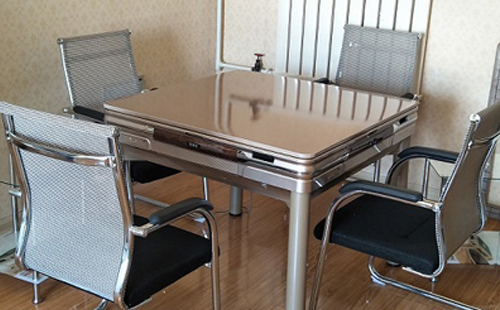 积石山全自动积石山积石山麻将机安装现场